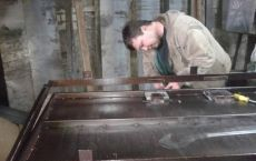 Изготовление металлических дверей с обшивкой в Кишиневе.