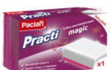 Губки меламиновые для уборки practi magic / Bureți de melamină pentru curățare