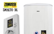 Boilere electrice Zanussi desing unic calitate italiană.