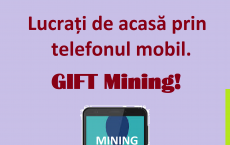 Muncă de acasă. MINING complet fără costuri la un telefon mobil!