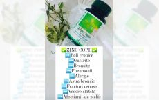 Capsule Zinc pentru copii