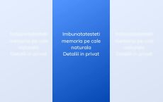 Imbunatatesteste memoria pe cale naturala