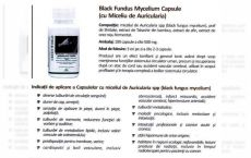 Capsule cu miceliu ciuperci Auricularia