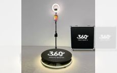 360 photo booth video booth rotating selfie platform 360 automatic motorized