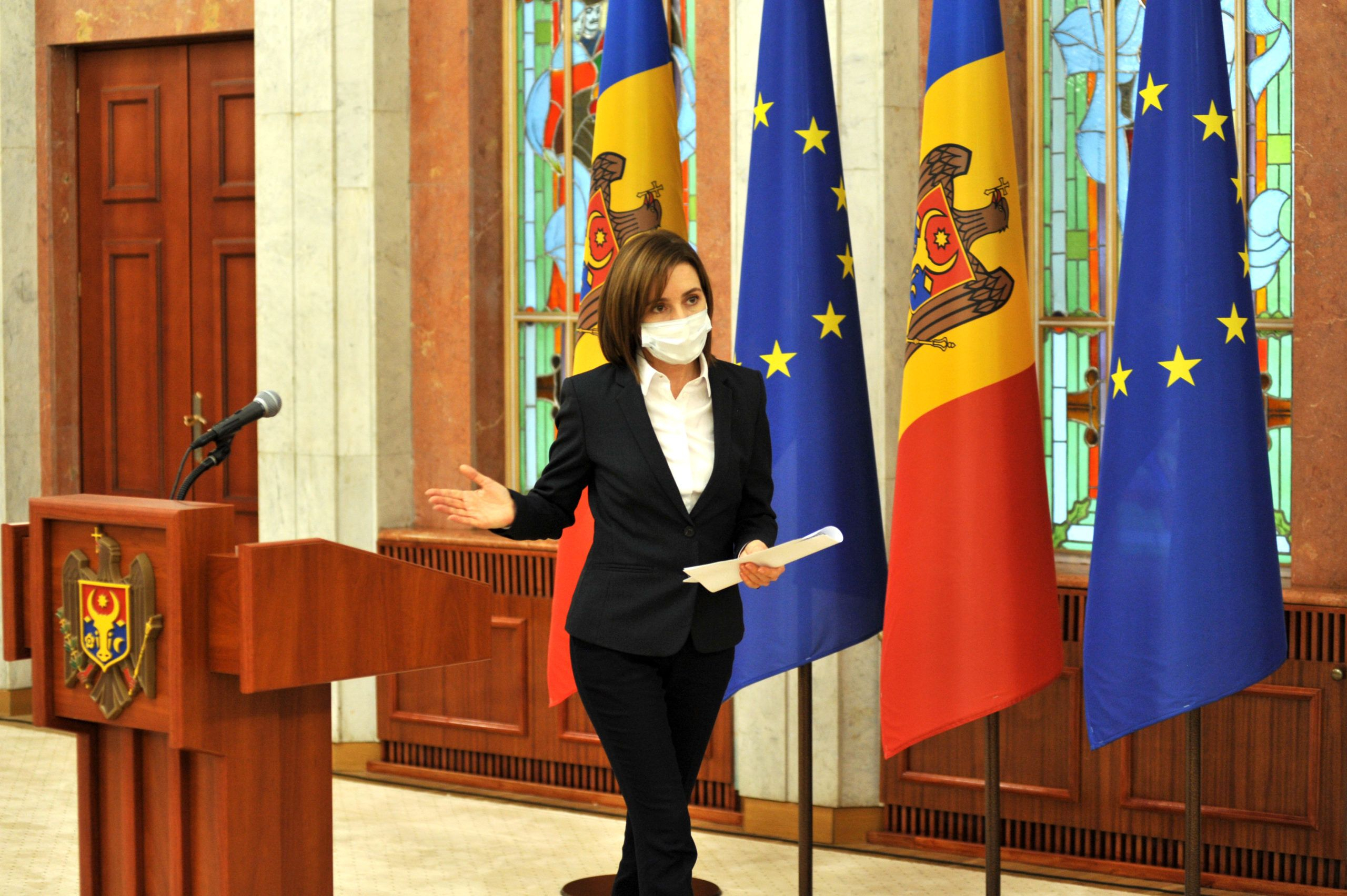 Санду президент Молдавии